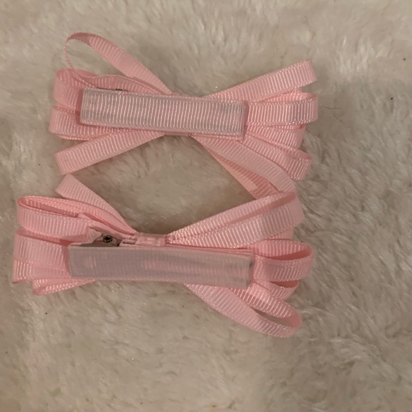 Girls Bow Barrette Set - Picture 10 of 11
